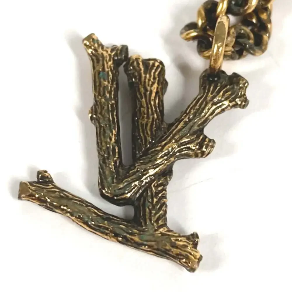 LOUIS VUITTON Vintage Gold Necklace